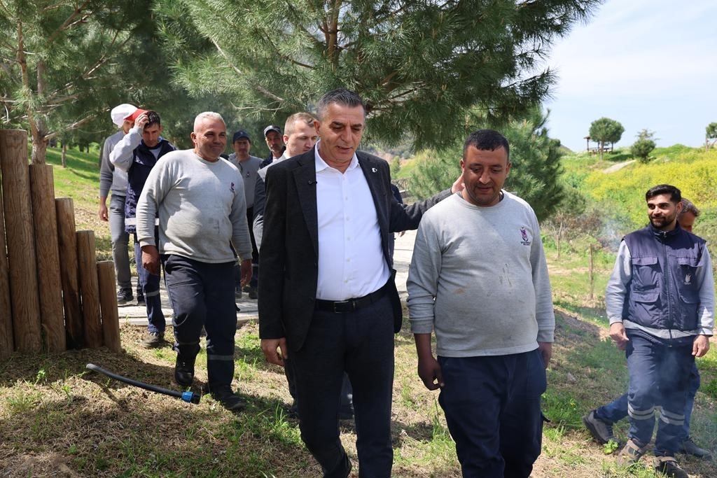 Hamalın Kırı Piknik Alanına güvenli ulaşım için yeni yol
