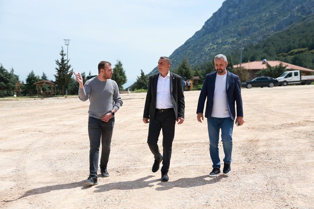 Hamalın Kırı Piknik Alanına güvenli ulaşım için yeni yol
