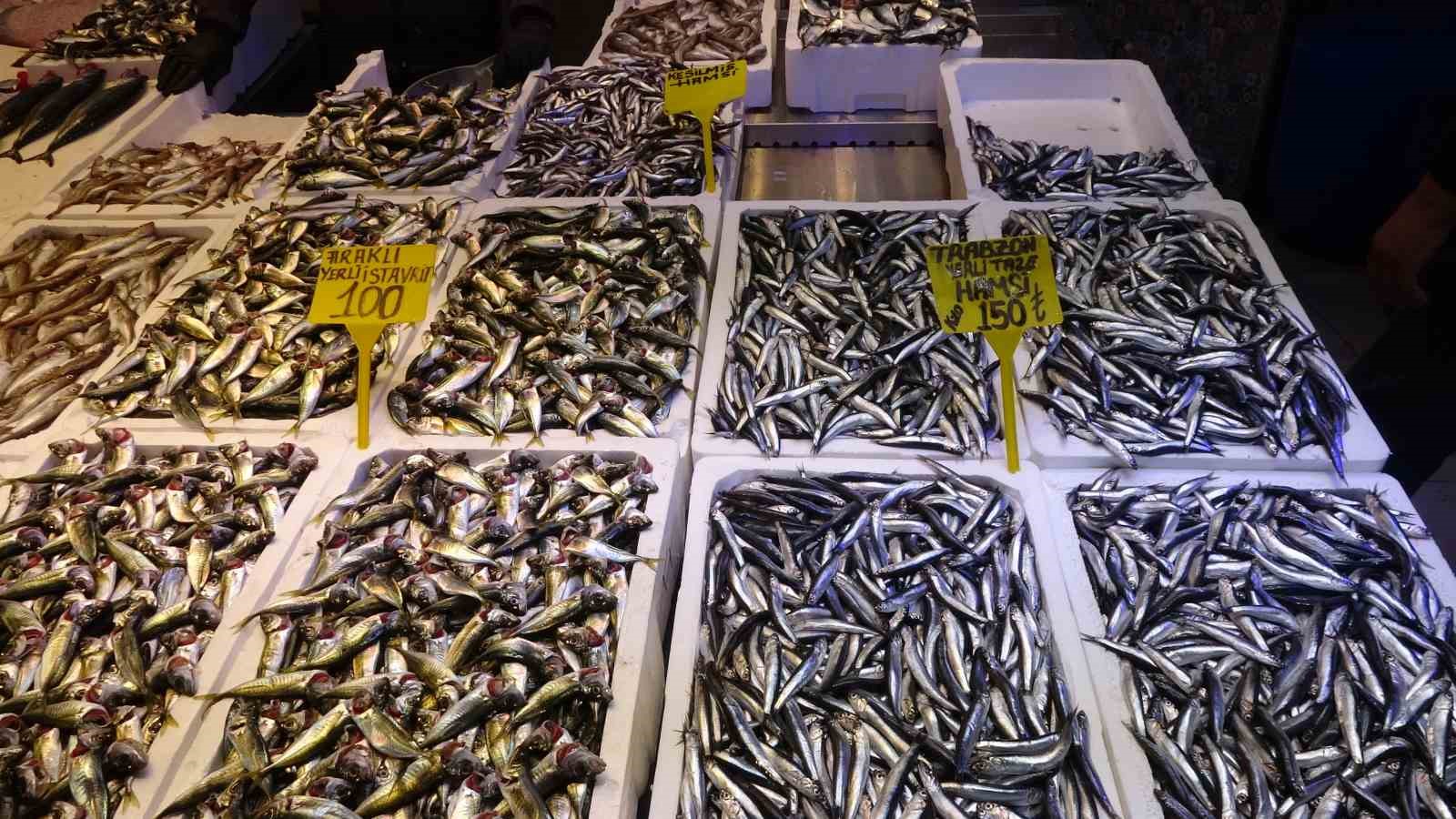 Hamsi bu defa şaşırttı: Tezgahlar yeniden şenlendi
