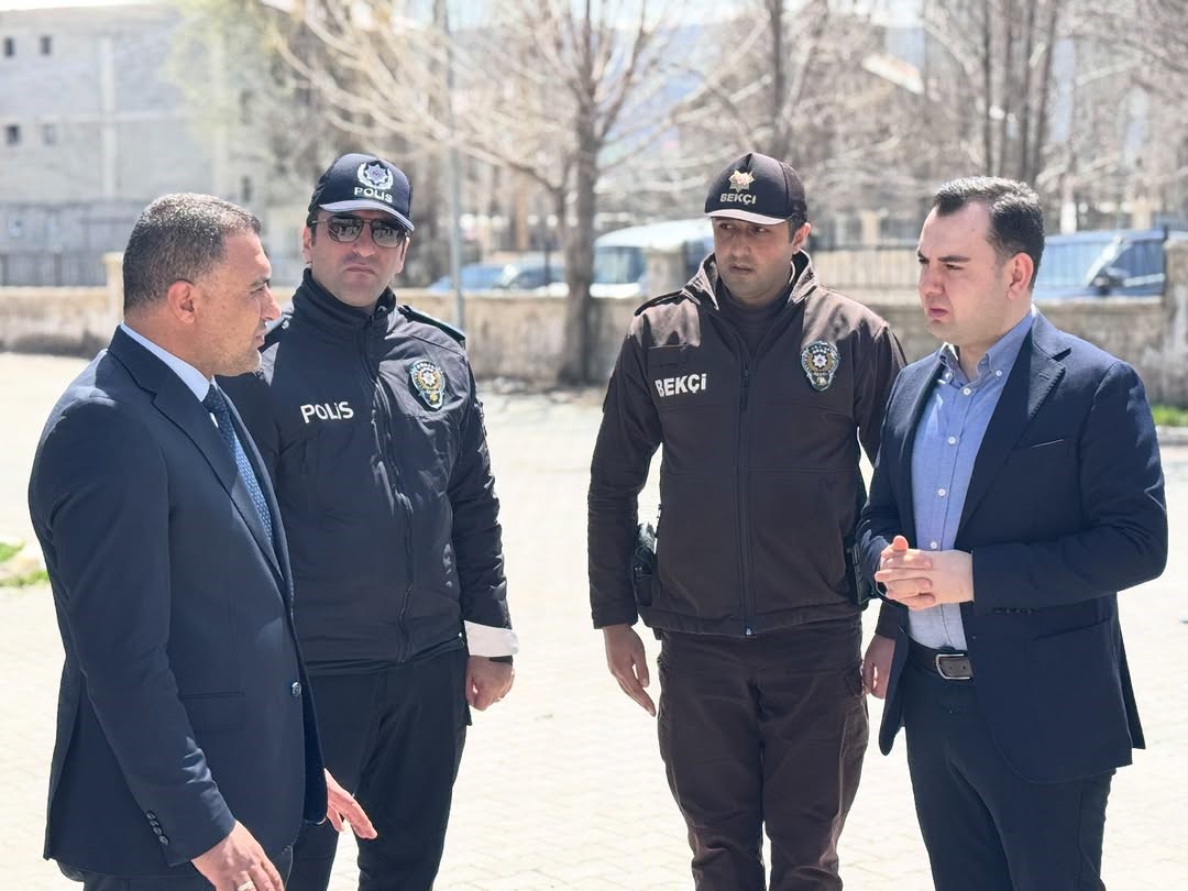 Hasköy’de okul güvenliği masaya yatırıldı, Kaymakam Güney sahaya indi
