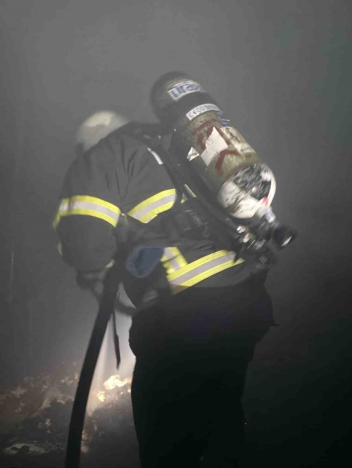 Hassa’da ev yangını
