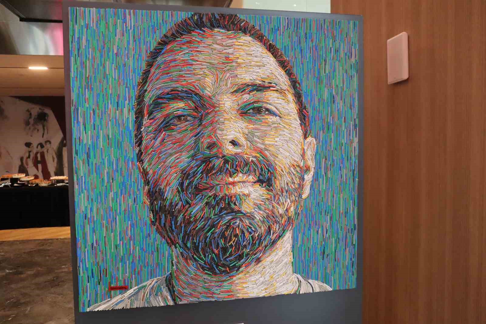 Hastane atıklarından doğan portreler Memorial Göztepe’de ikinci kez hayat buluyor
