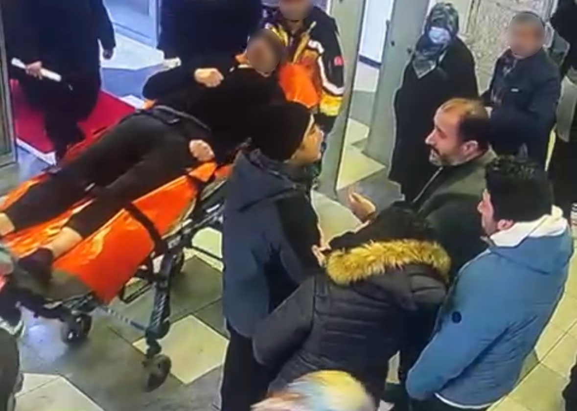 Hastane müdür yardımcısı ile sendika başkanı arasında "klima" kavgası kamerada
