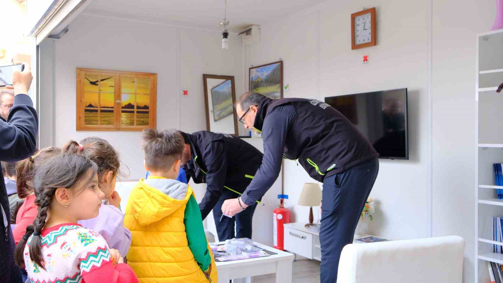 Hastanede deprem farkındalığı etkinliği
