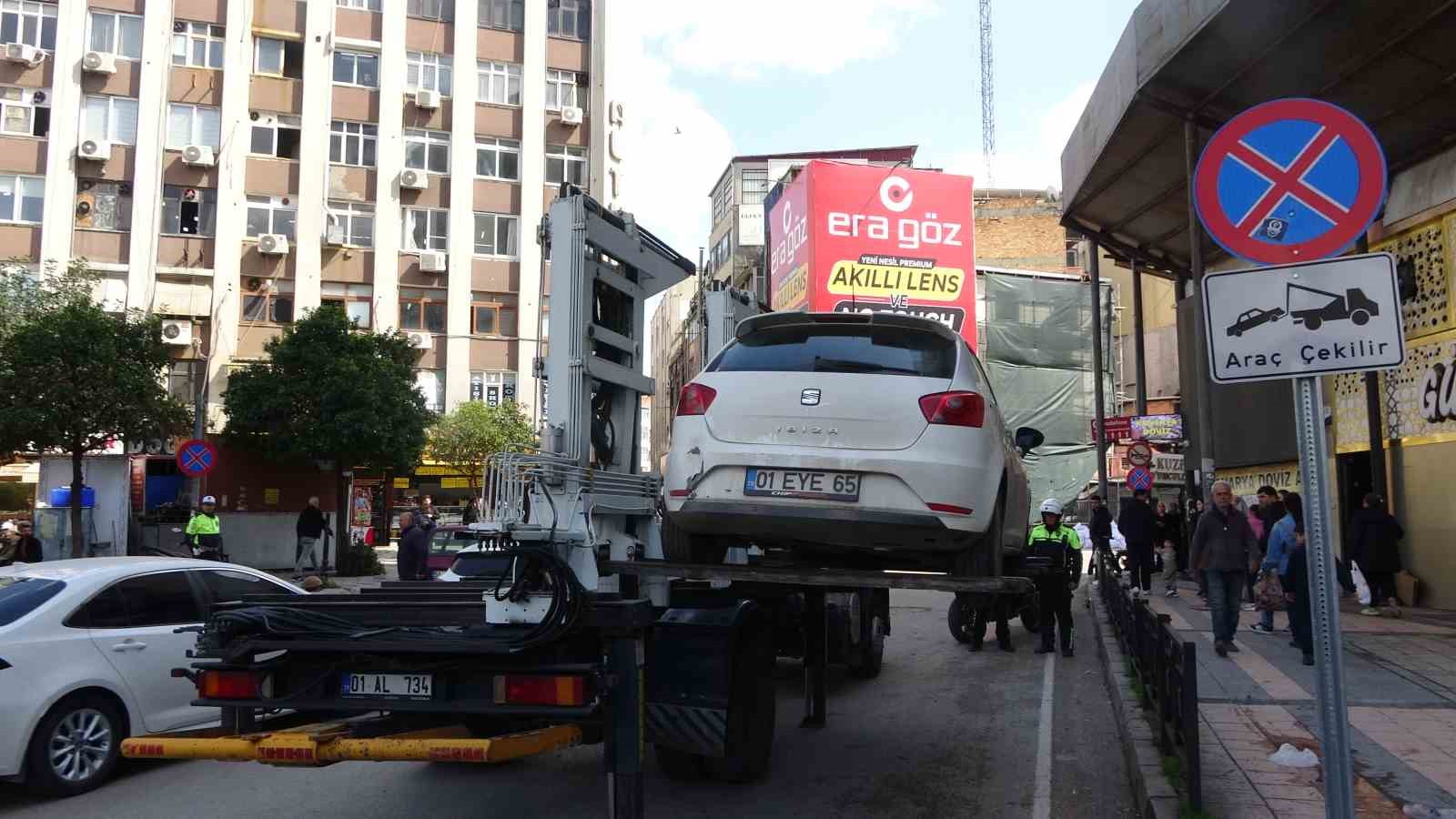 Hatalı park yapan 150 araca ceza yağdı
