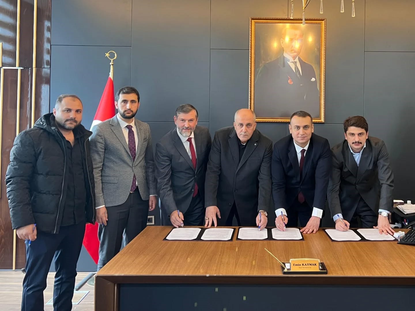 Hatay’da 2 caminin inşası için protokol imzalandı
