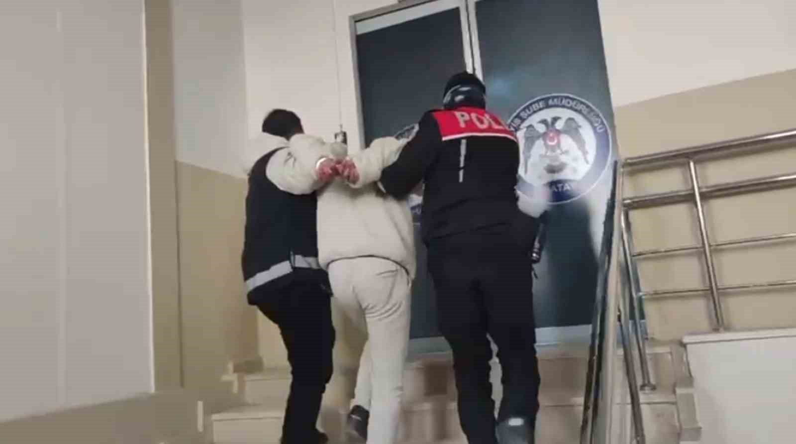 Hatay’da 750 bin liralık hırsızlık şüphelisi tutuklandı
