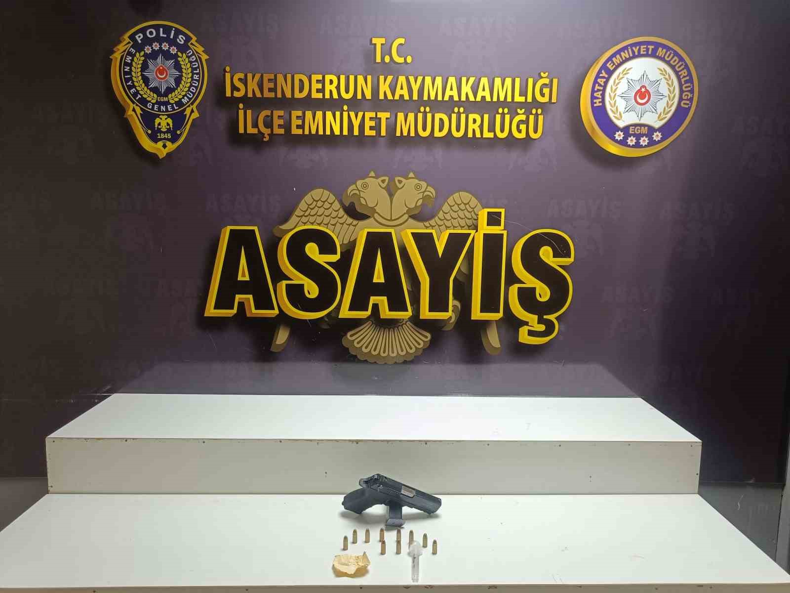 Hatay’da hapis cezası ile aranan 3 kişi yakalandı
