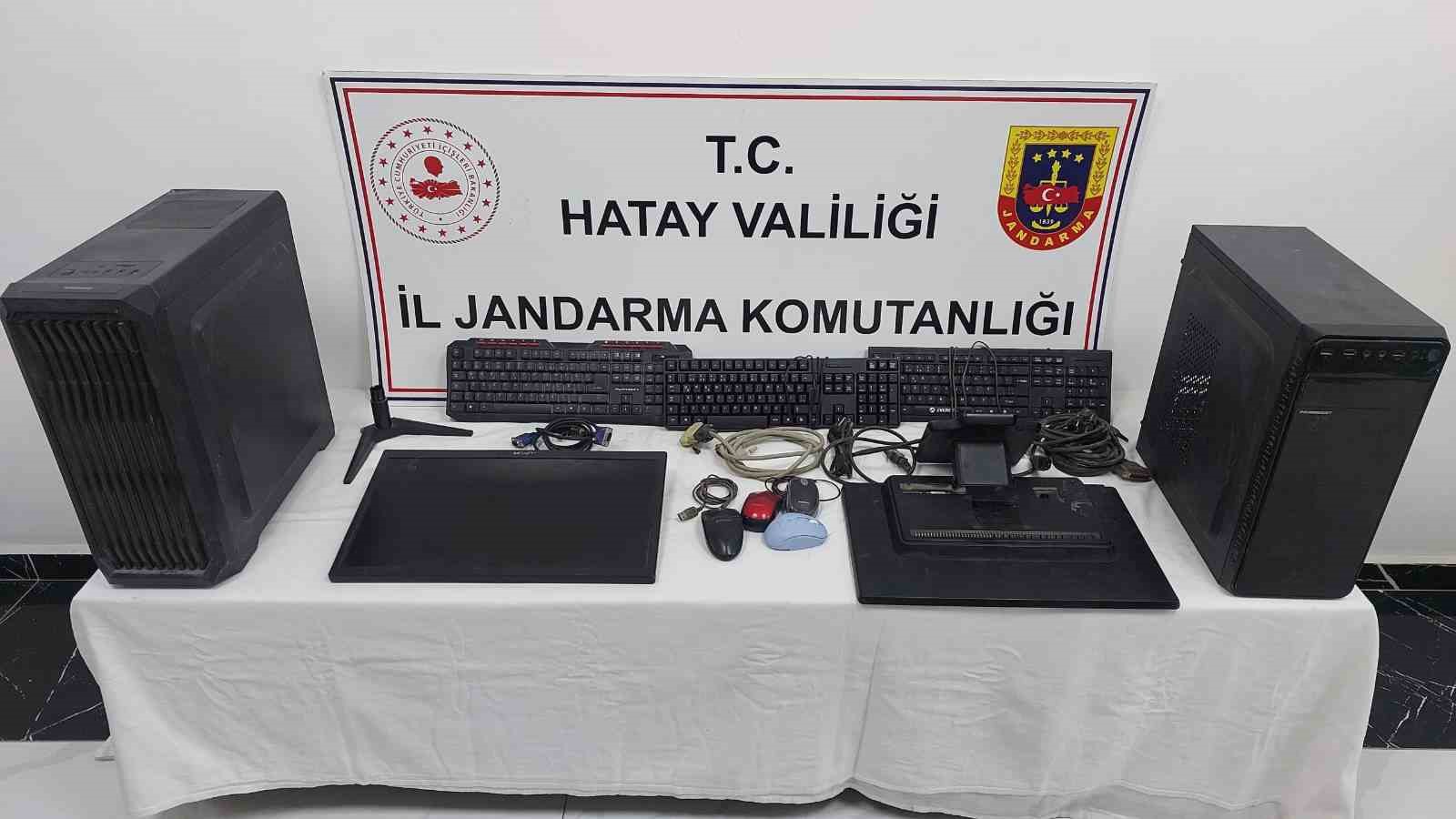 Hatay’da jandarma ekiplerinden hırsızlara yönelik operasyon: 5 şüpheli tutuklandı
