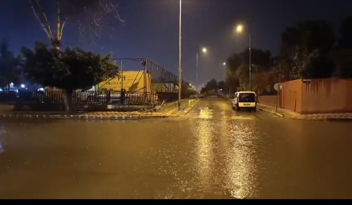 Hatay’da kuvvetli sağanak yağış
