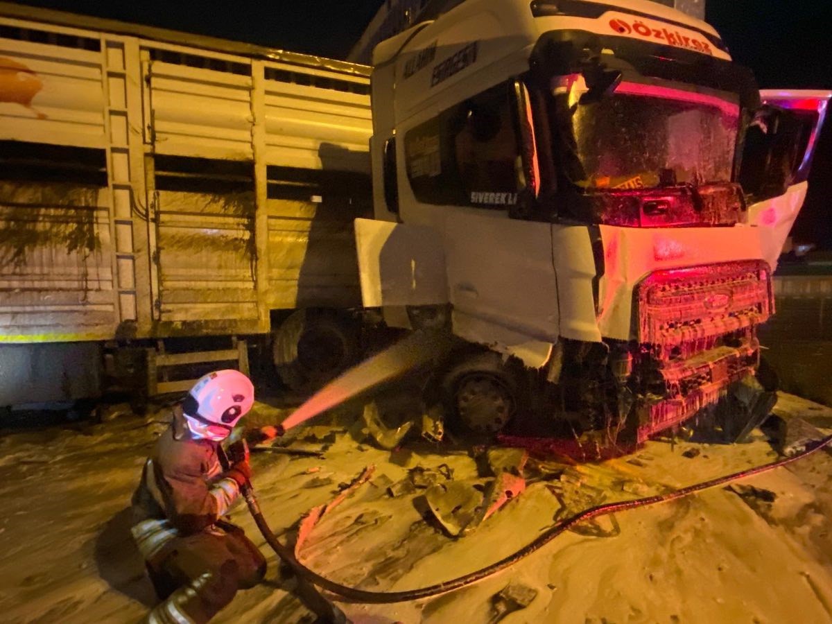 Hatay’da trafik kazası: 1 yaralı
