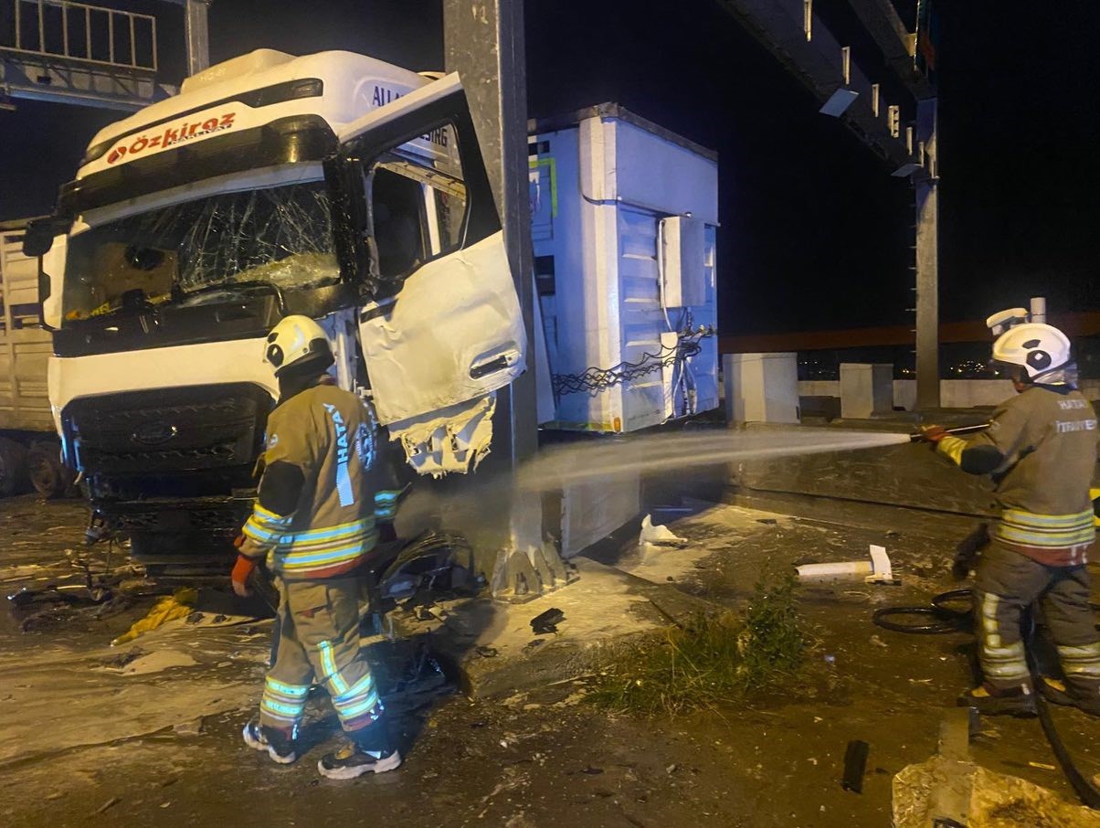 Hatay’da trafik kazası: 1 yaralı
