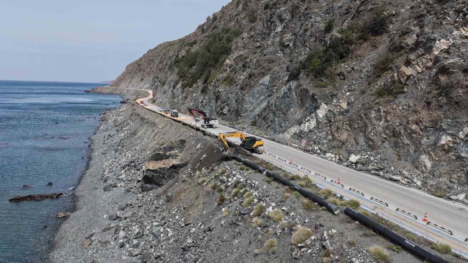 HATSU, Akçay isale hattını yenileyerek su kayıplarını azaltıyor
