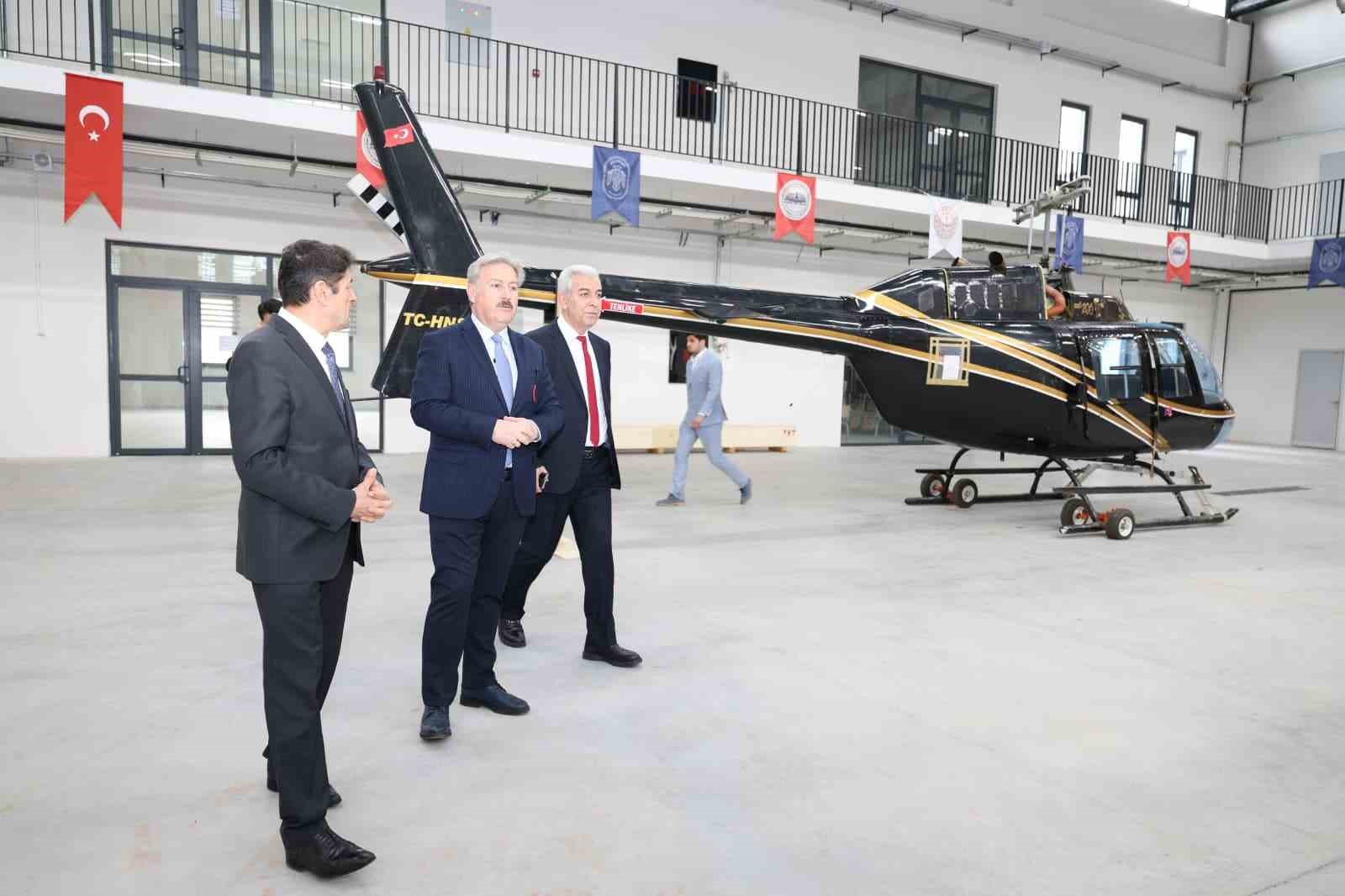 Havacılık Lisesi; yeni ekipmanlarla niteliğini taçlandırıyor
