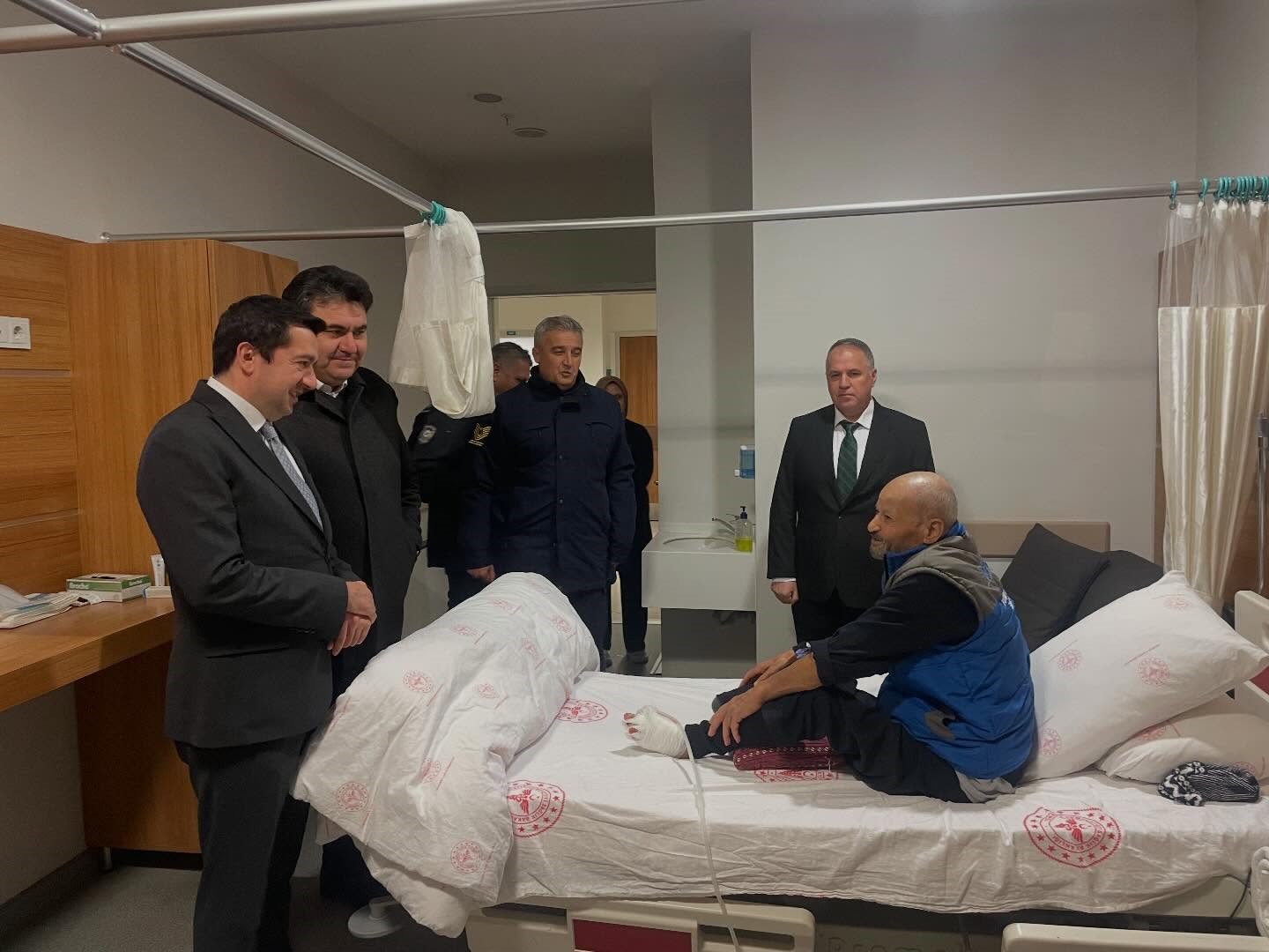 Havran protokolü yılbaşında güvenlik güçlerini ve hastaları yalnız bırakmadı
