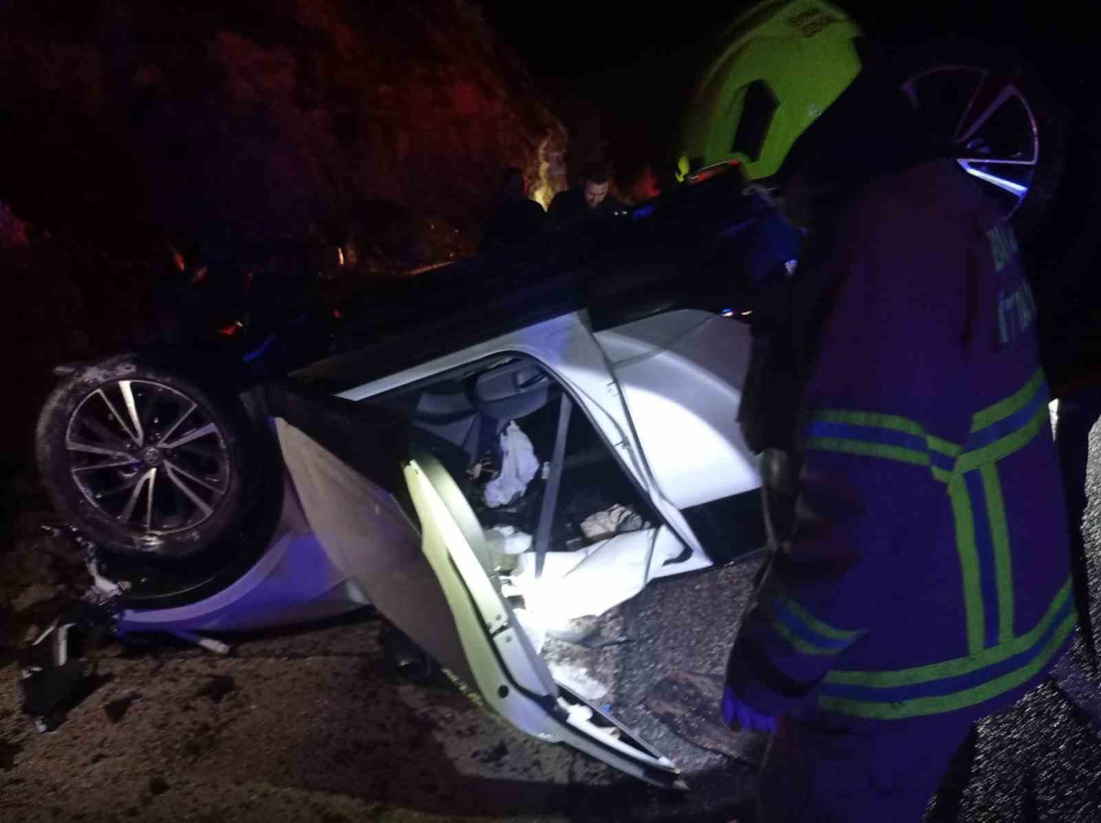 Havran’da trafik kazası: 2 yaralı
