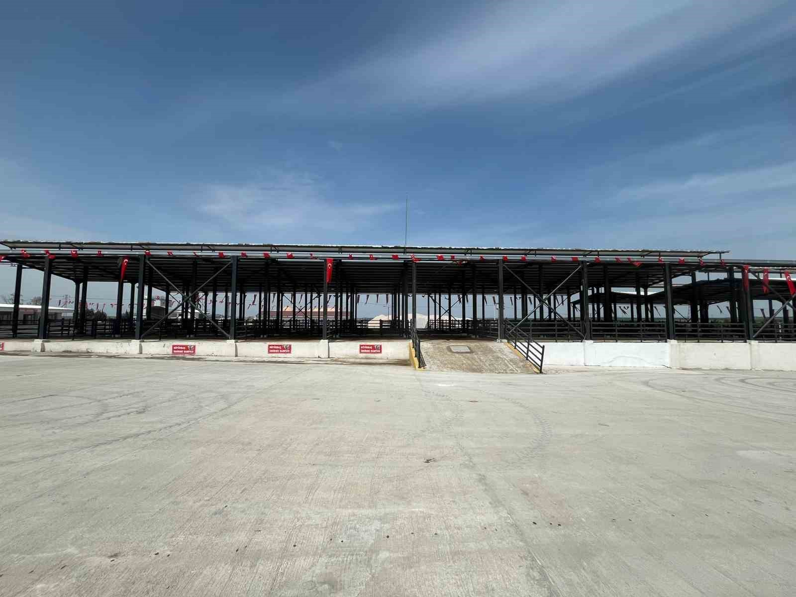 Havsa Modern Canlı Hayvan Pazarı hizmete açıldı
