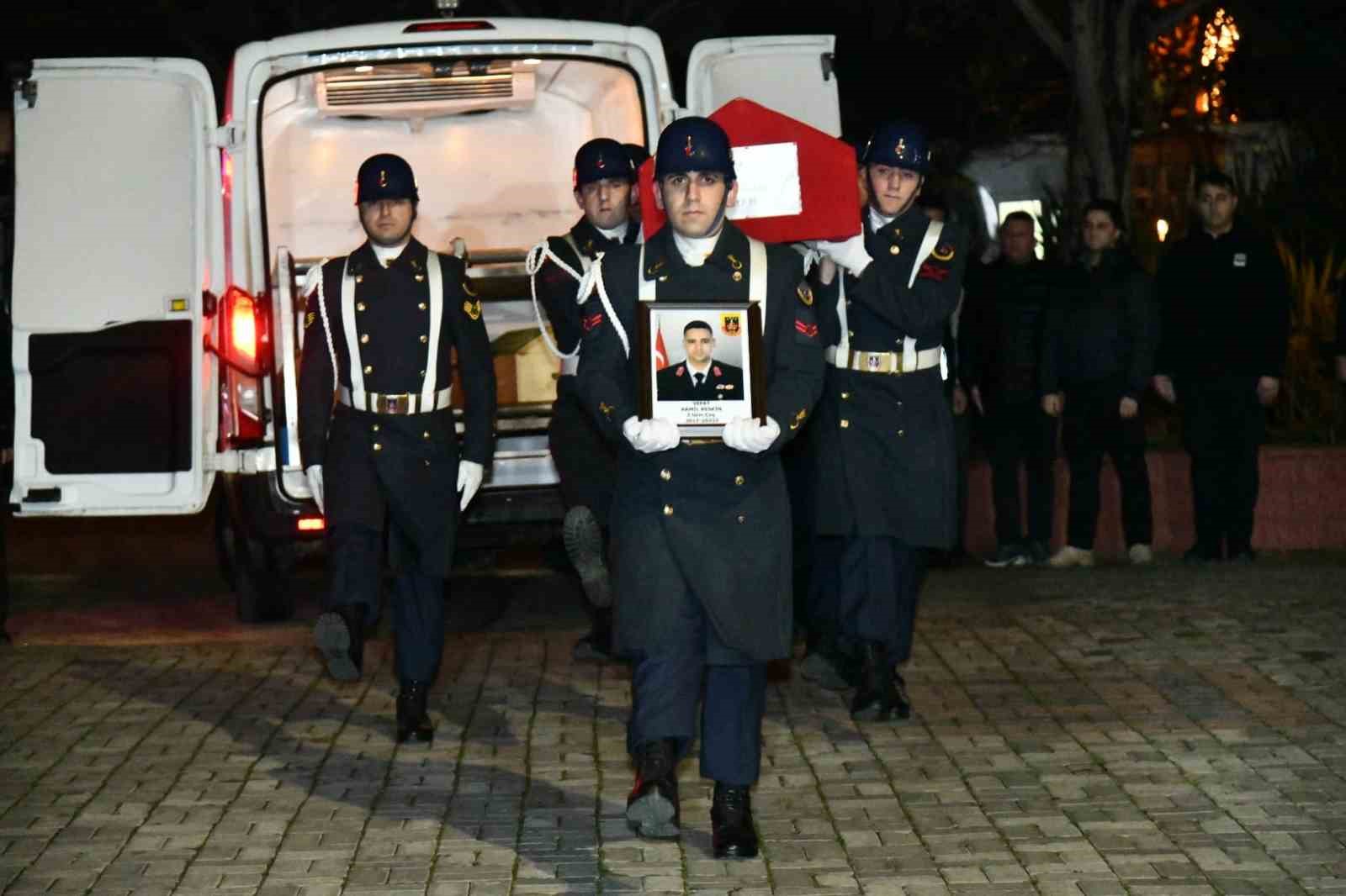 Hayatını kaybeden jandarma uzman çavuş için tören düzenlendi
