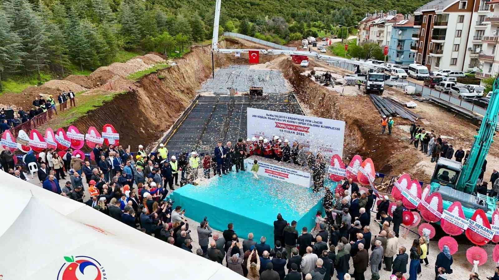 Hayırsever bir iş insanı desteğiyle Eğirdir’e dev eğitim kompleksi
