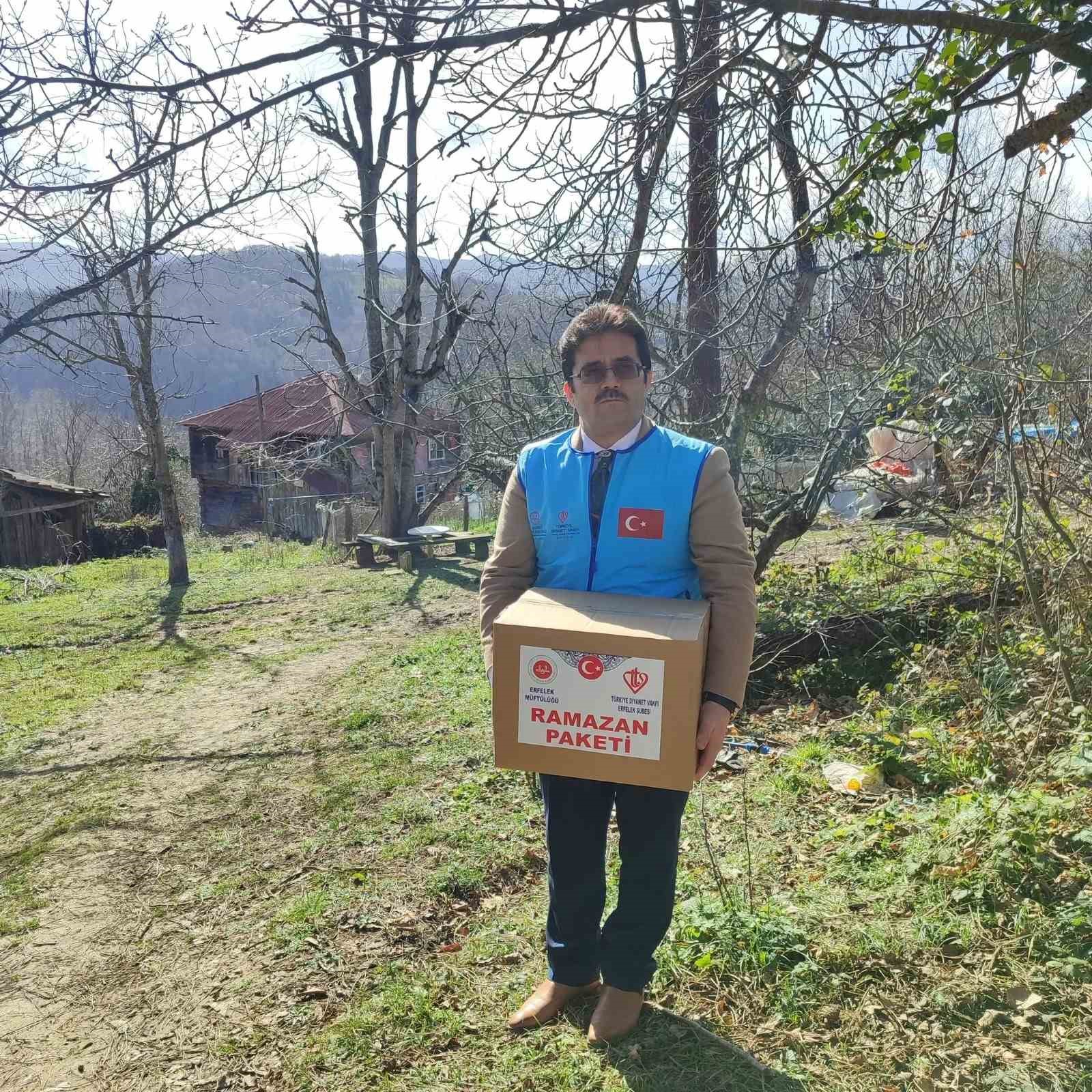 Hayırseverlerin destekleri ihtiyaç sahiplerine ulaştı
