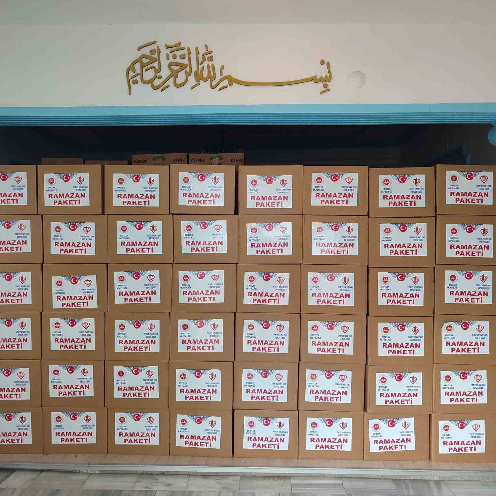 Hayırseverlerin destekleri ihtiyaç sahiplerine ulaştı
