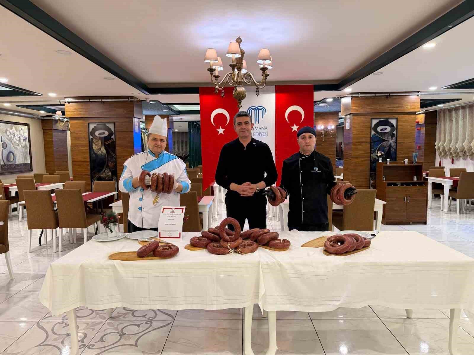 Haymana Sucuğu coğrafi işaret aldı
Haymana Sucuğu coğrafi işaret aldı