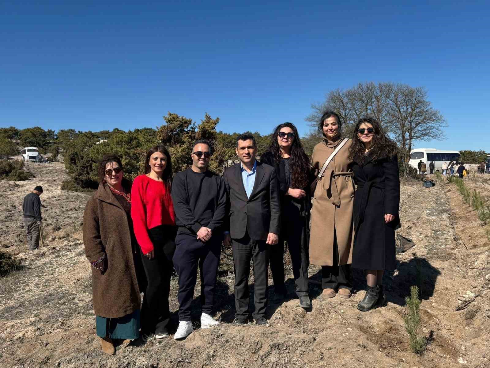 ’Hep Birlikte Geleceğe Nefes’ sloganıyla fidanlar toprakla buluştu
