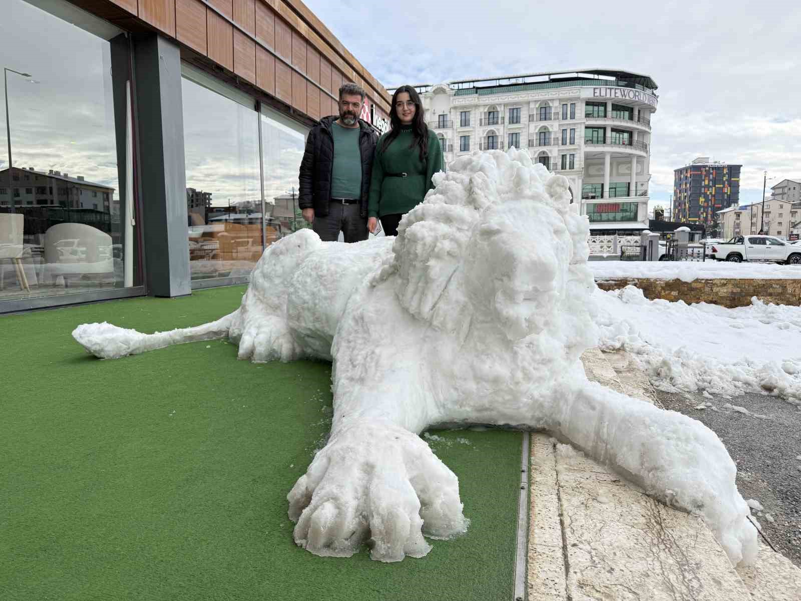 Her detayını 3 saat boyunca kaşıkla tek tek işledi, ortaya kardan aslan çıkardı
Her detayını 3 saat boyunca kaşıkla tek tek işledi, ortaya kardan aslan çıkardı