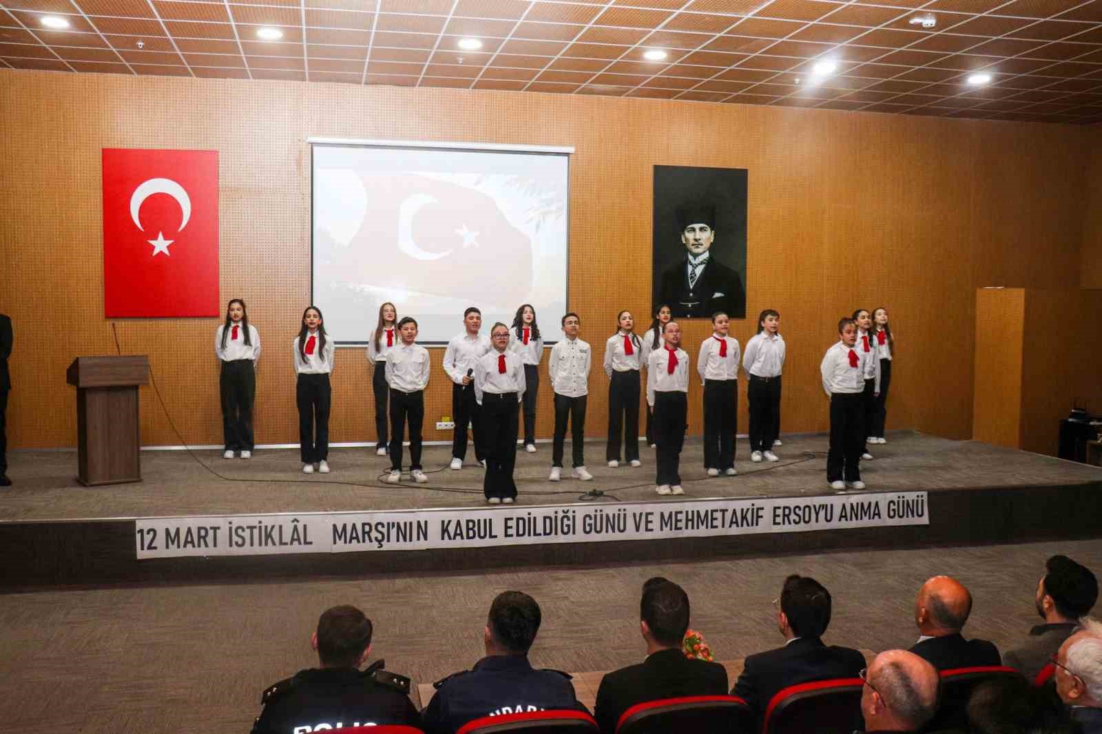 Hisarcık Kaymakamı Atam: "İstiklâl Marşı’mız, milletimizin bağımsızlık inancının en güçlü ifadesidir"
