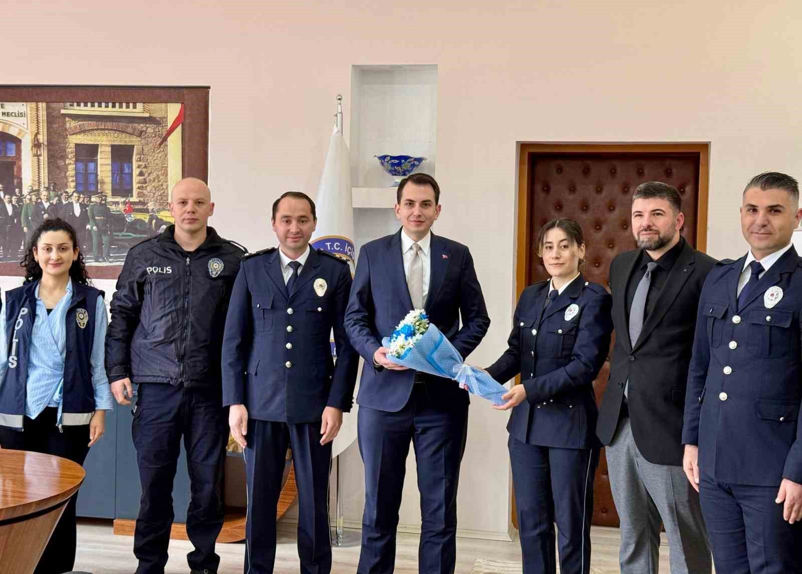 Hisarcık Kaymakamı Atam: "Türk Polis Teşkilatı huzurumuzun ve güvenliğimizin teminatıdır"
