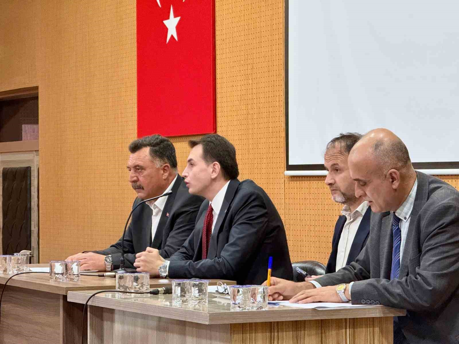 Hisarcık Köylere Hizmet Götürme Birliğinin Olağan Genel Kurul toplantısı
