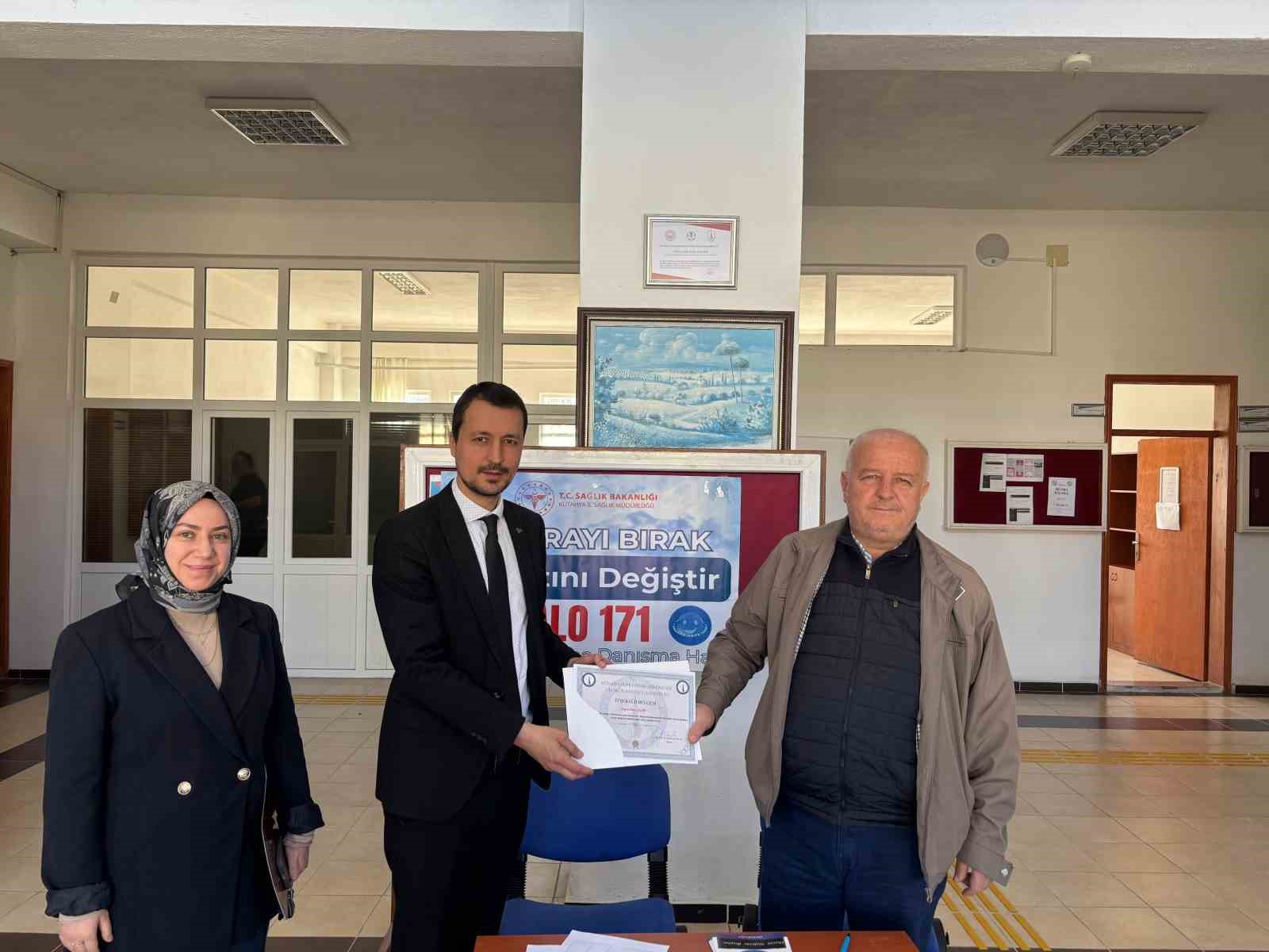 Hisarcık MYO’da bağımlılıkla mücadele semineri düzenlendi
