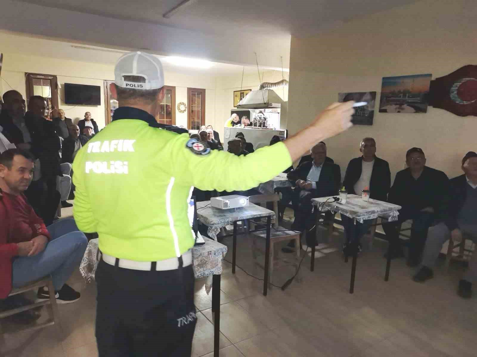 Hisarcık’ta güvenli traktör kullanımı eğitimi verildi
