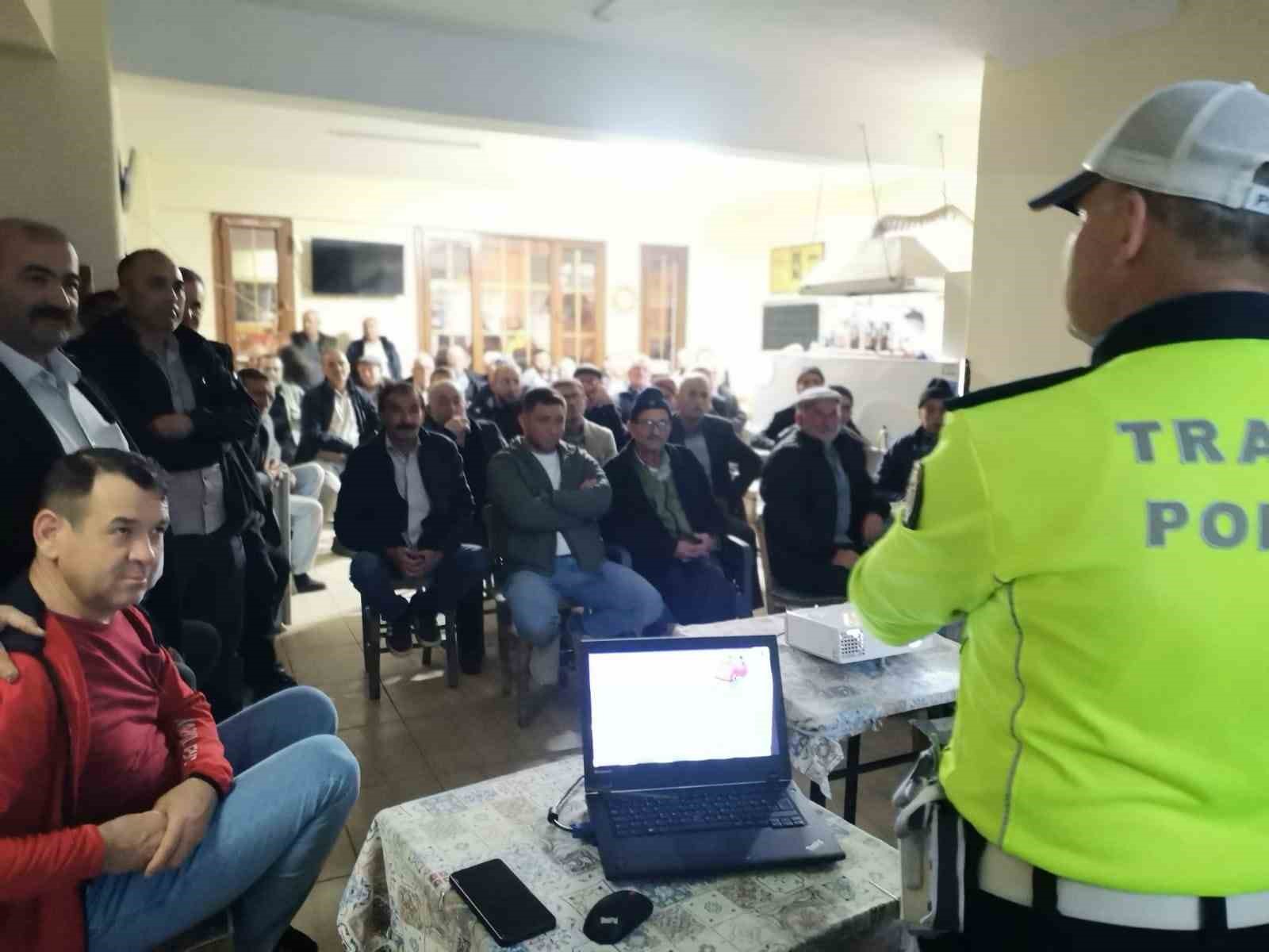 Hisarcık’ta güvenli traktör kullanımı eğitimi verildi
