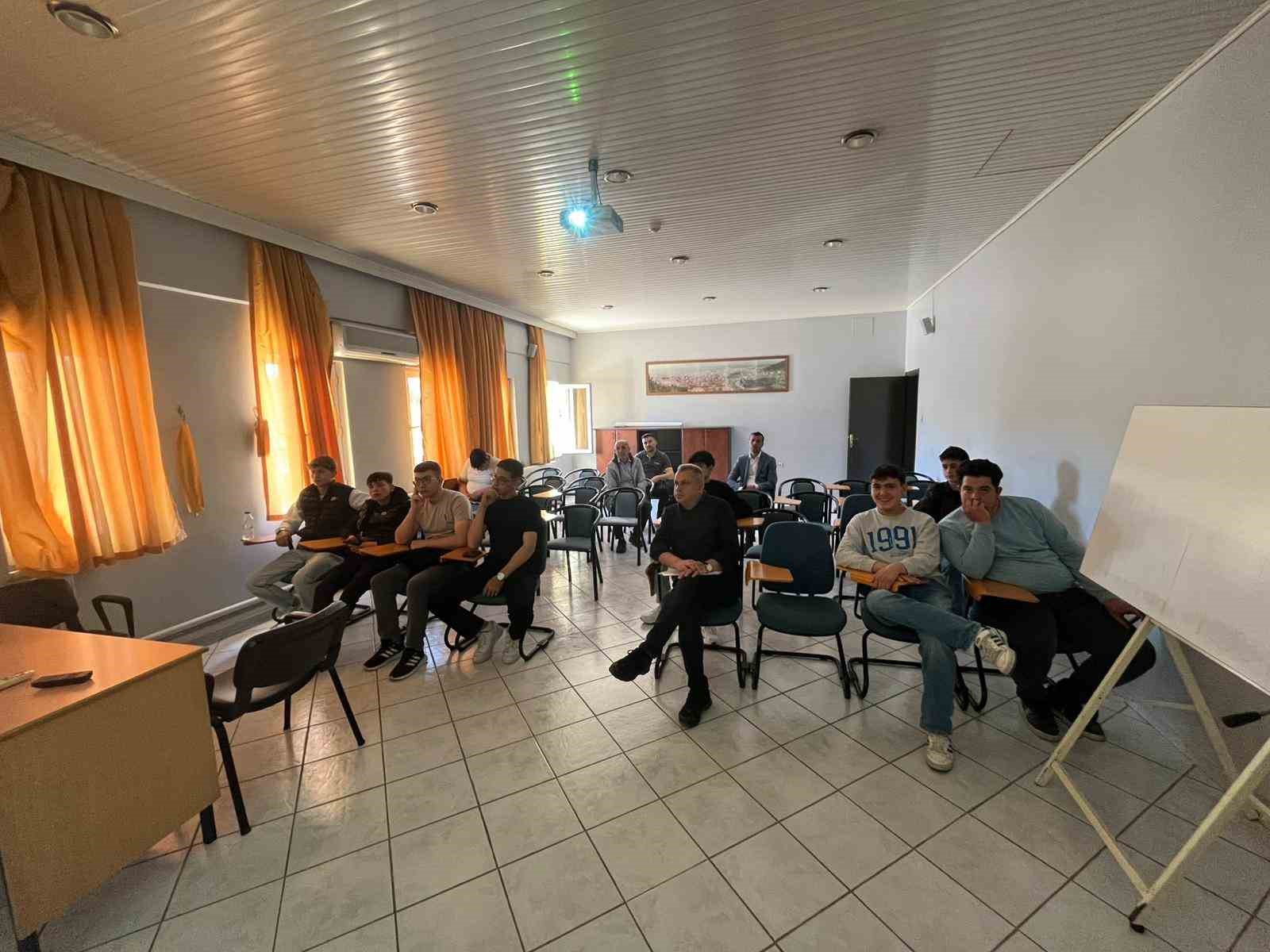 Hisarcık’ta MESEM öğrencilerine teknik gezi
