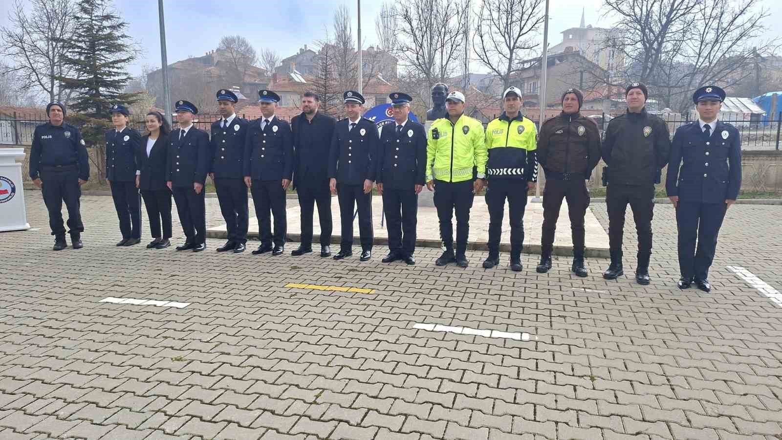 Hisarcık’ta Türk Polis Teşkilatı’nın 181. kuruluş yıl dönümü kutlandı

