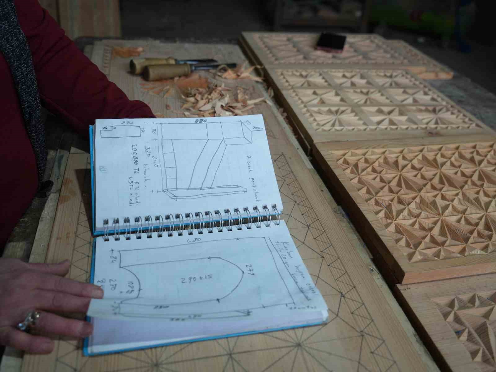 Hobi olarak başladı, siparişler ülke geneline yayıldı: Selçuklu ve Osmanlı motifli ürünlere yoğun talep
