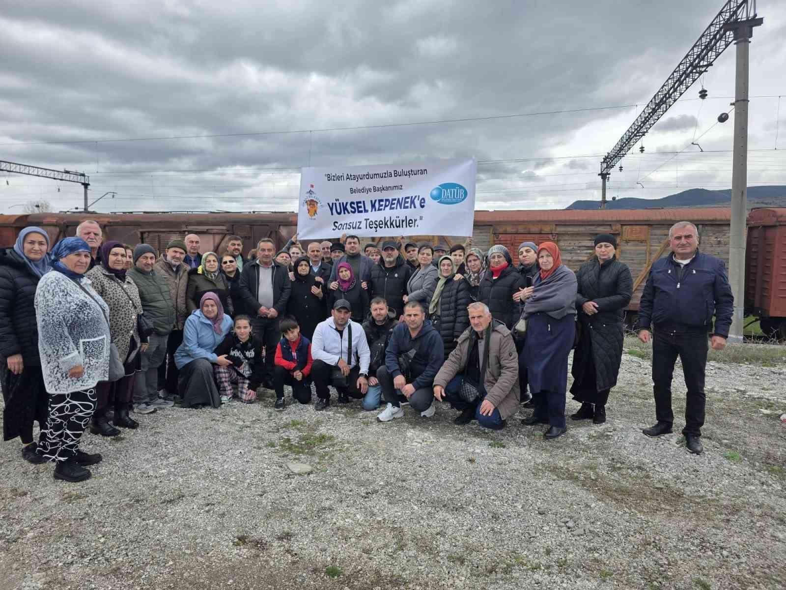Honaz Belediyesinden Ahıska Türklerine anlamlı yolculuk
