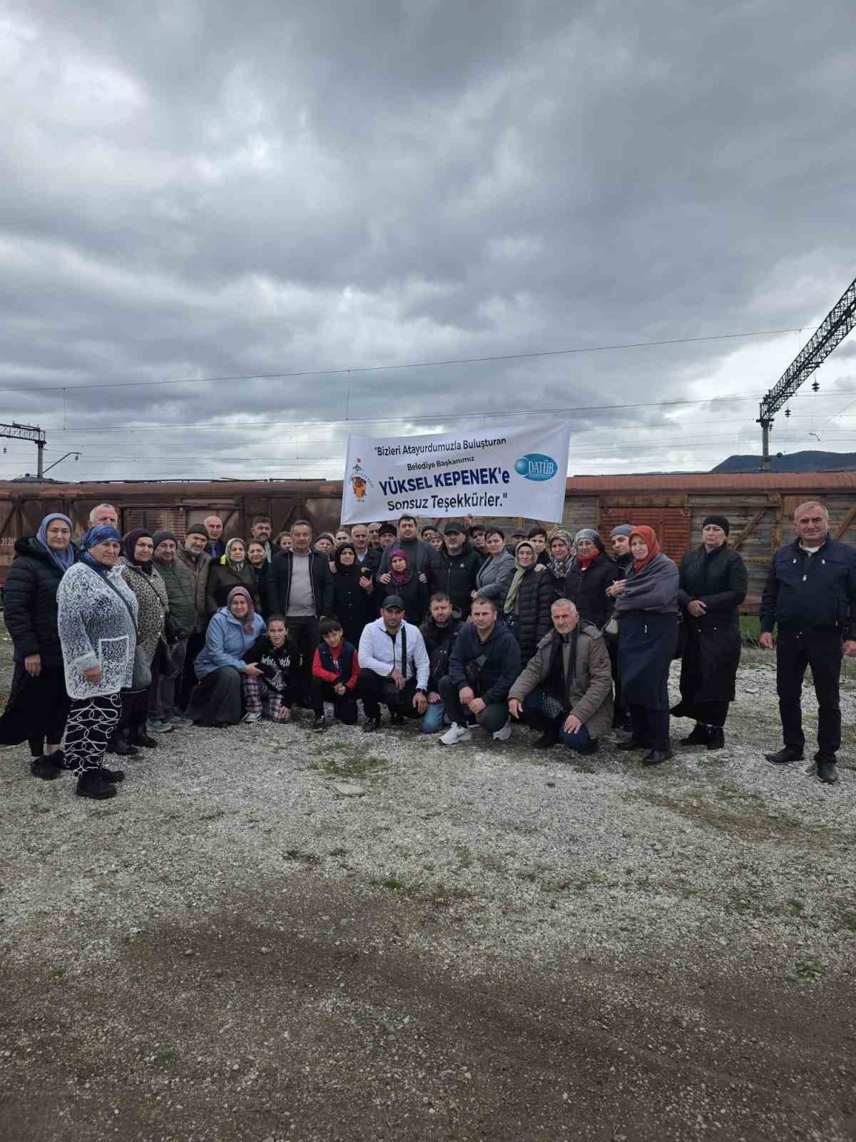 Honaz Belediyesinden Ahıska Türklerine anlamlı yolculuk
