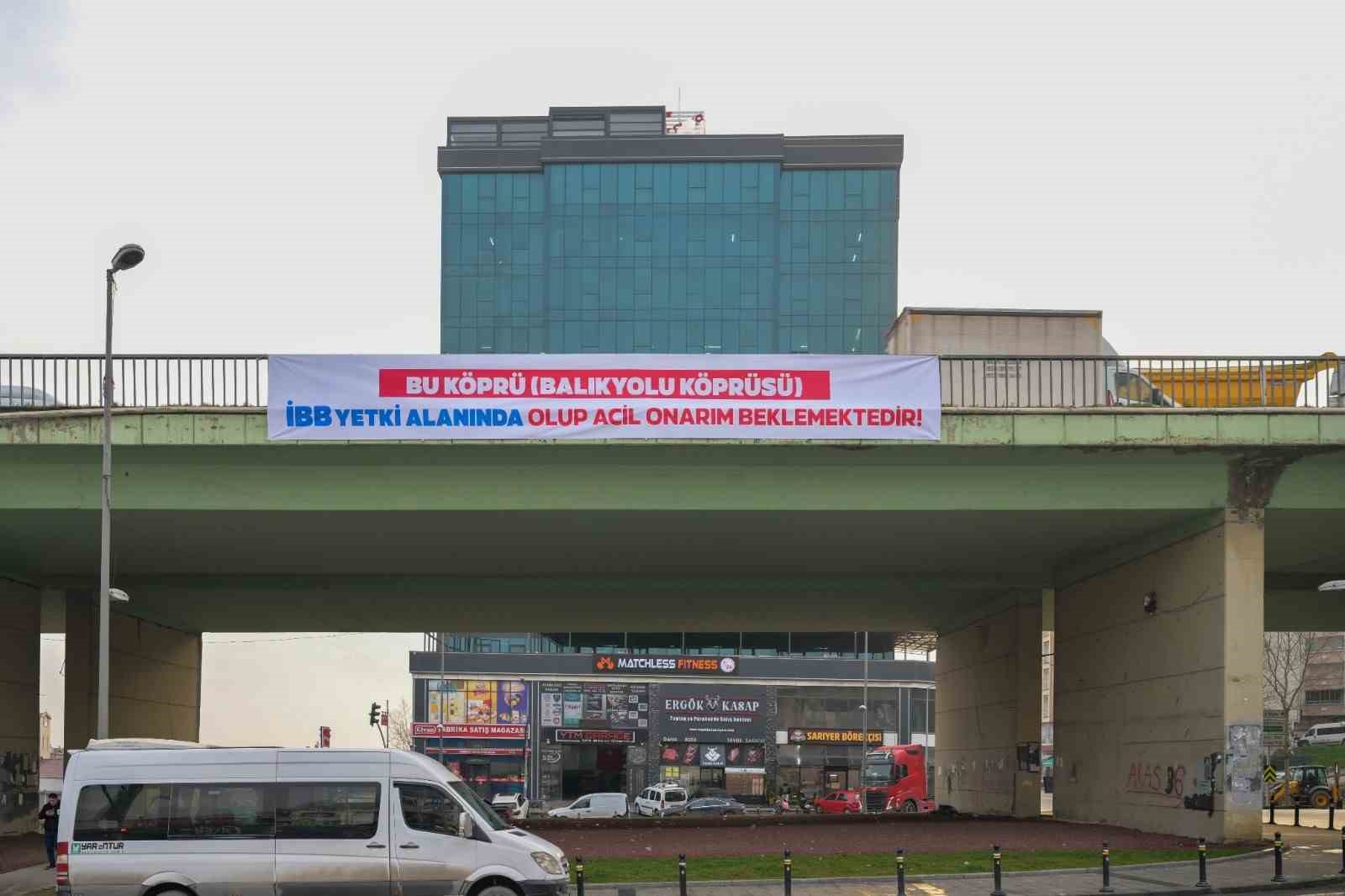 İBB’ye Ait Balıkyolu Köprüsü tehlike saçıyor: Vatandaş isyanda
İBB’ye Ait Balıkyolu Köprüsü tehlike saçıyor: Vatandaş isyanda