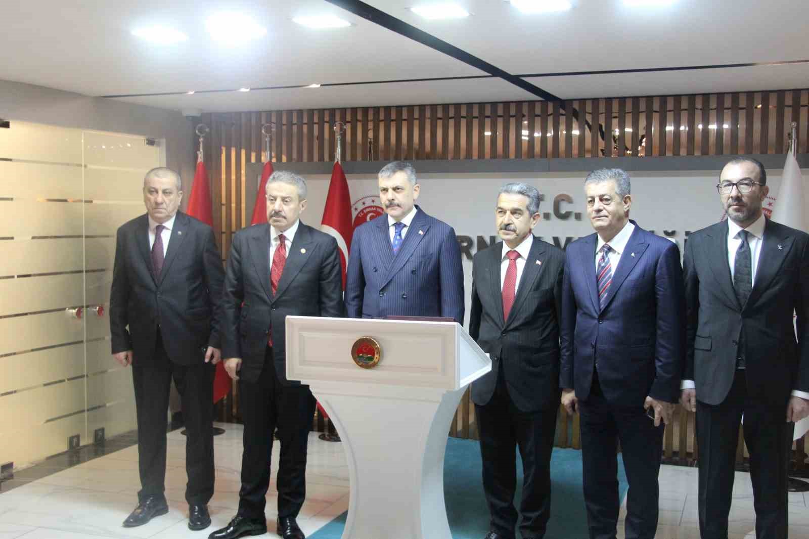 İçişleri Bakanı Çiftçi Şırnak’ta
