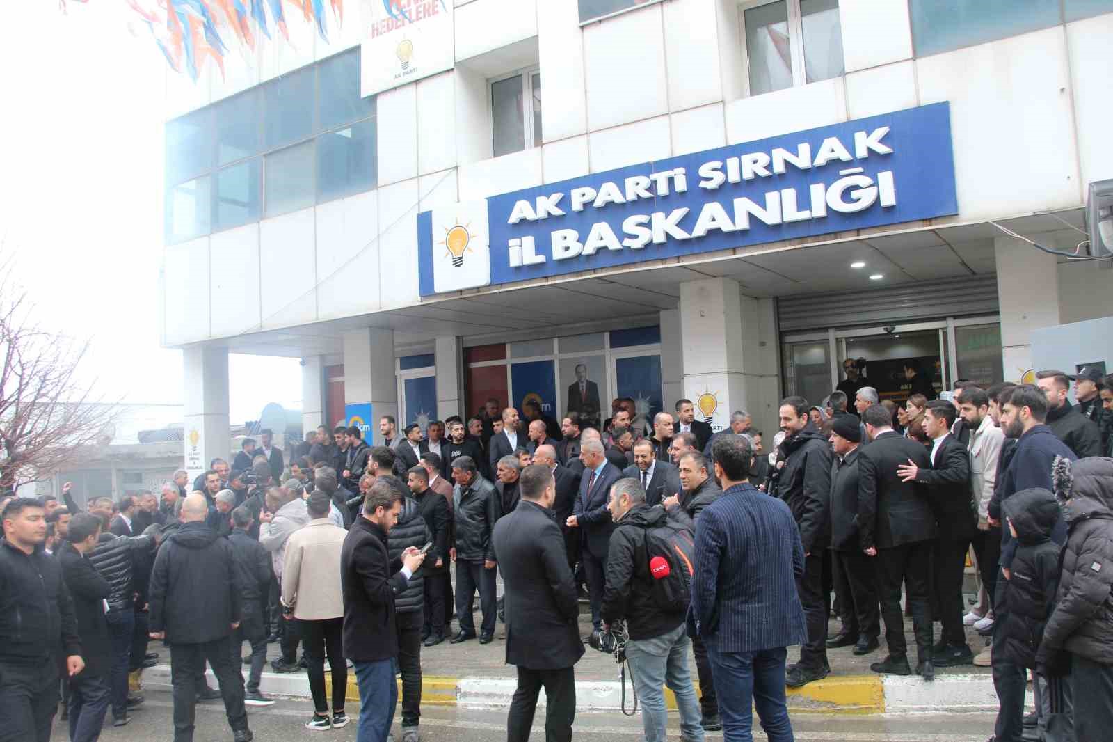 İçişleri Bakanı Çiftçi Şırnak’ta
