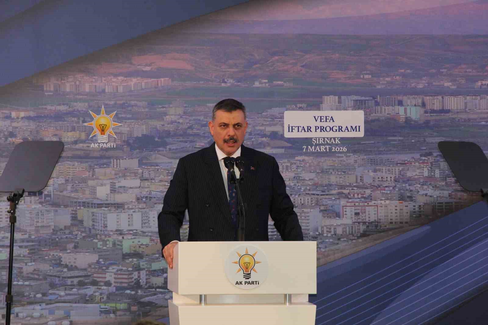 İçişleri Bakanı Çiftçi: "Terörsüz Türkiye süreci büyük bir umut kapısı açıyor"
