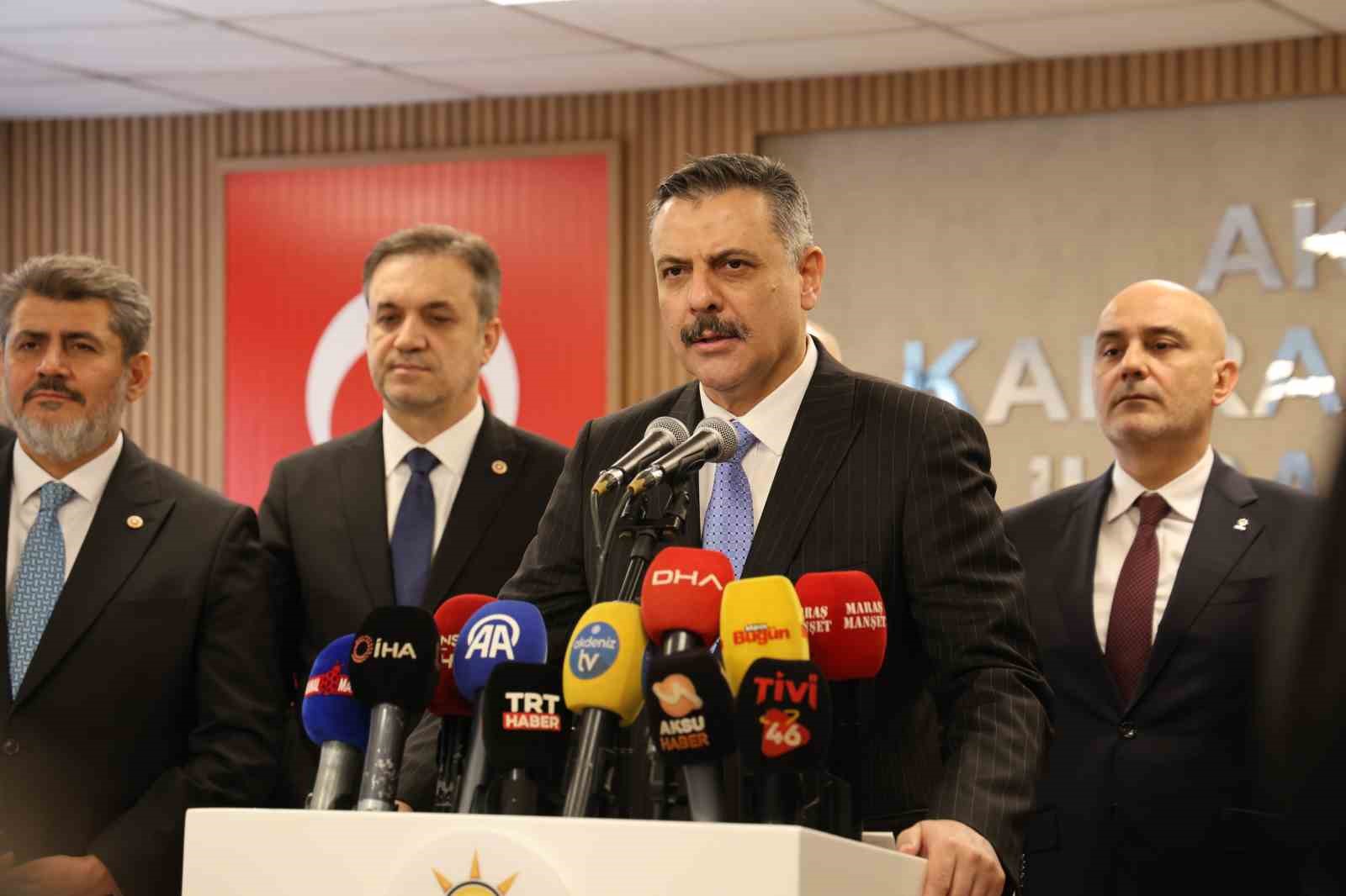 İçişleri Bakanı Mustafa Çiftçi: "Kahramanmaraş’a 19 milyar lira kamu kaynağı transfer edildi"
