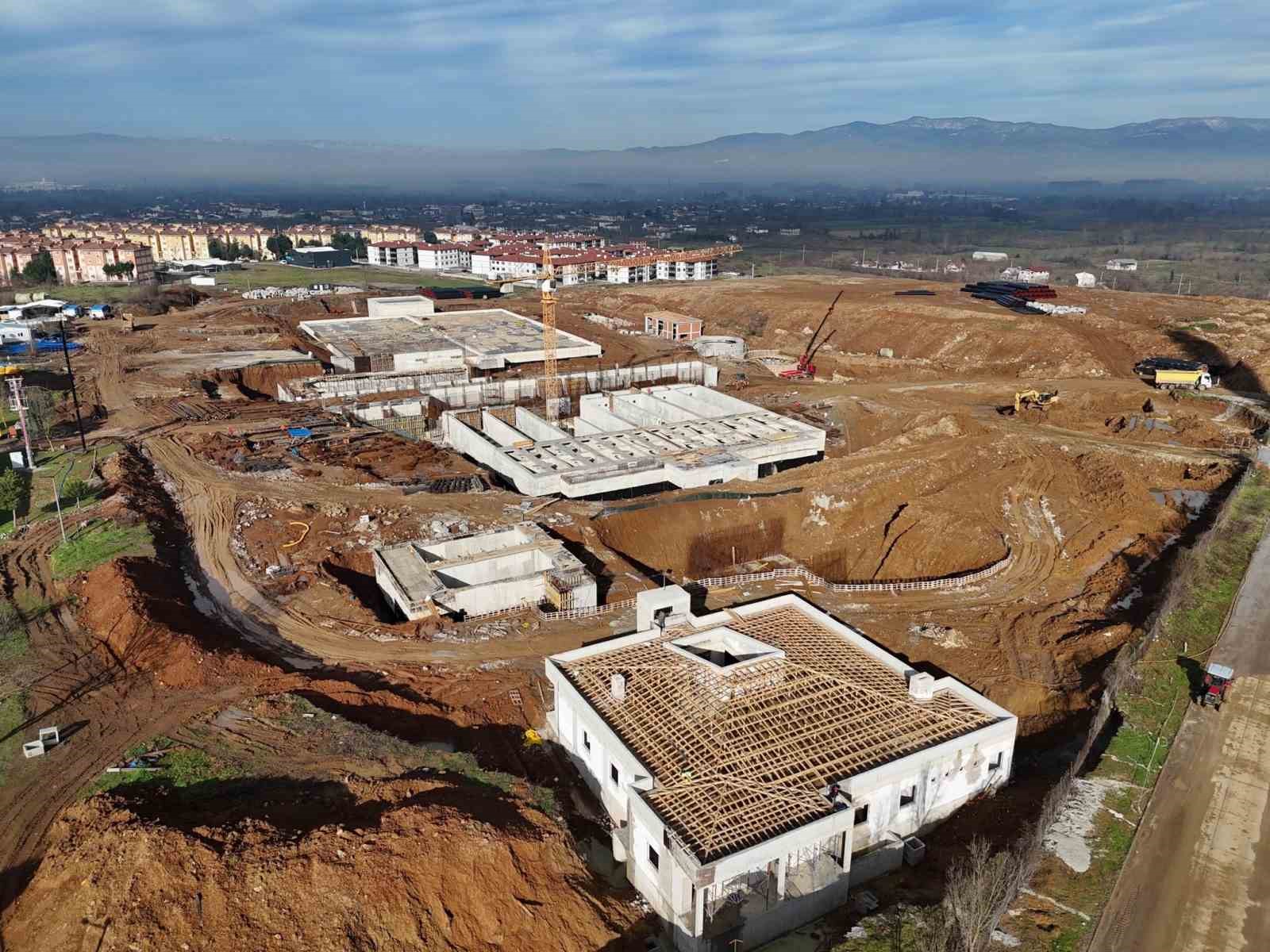 İçme suyu arıtma tesisi hızla yükseliyor
