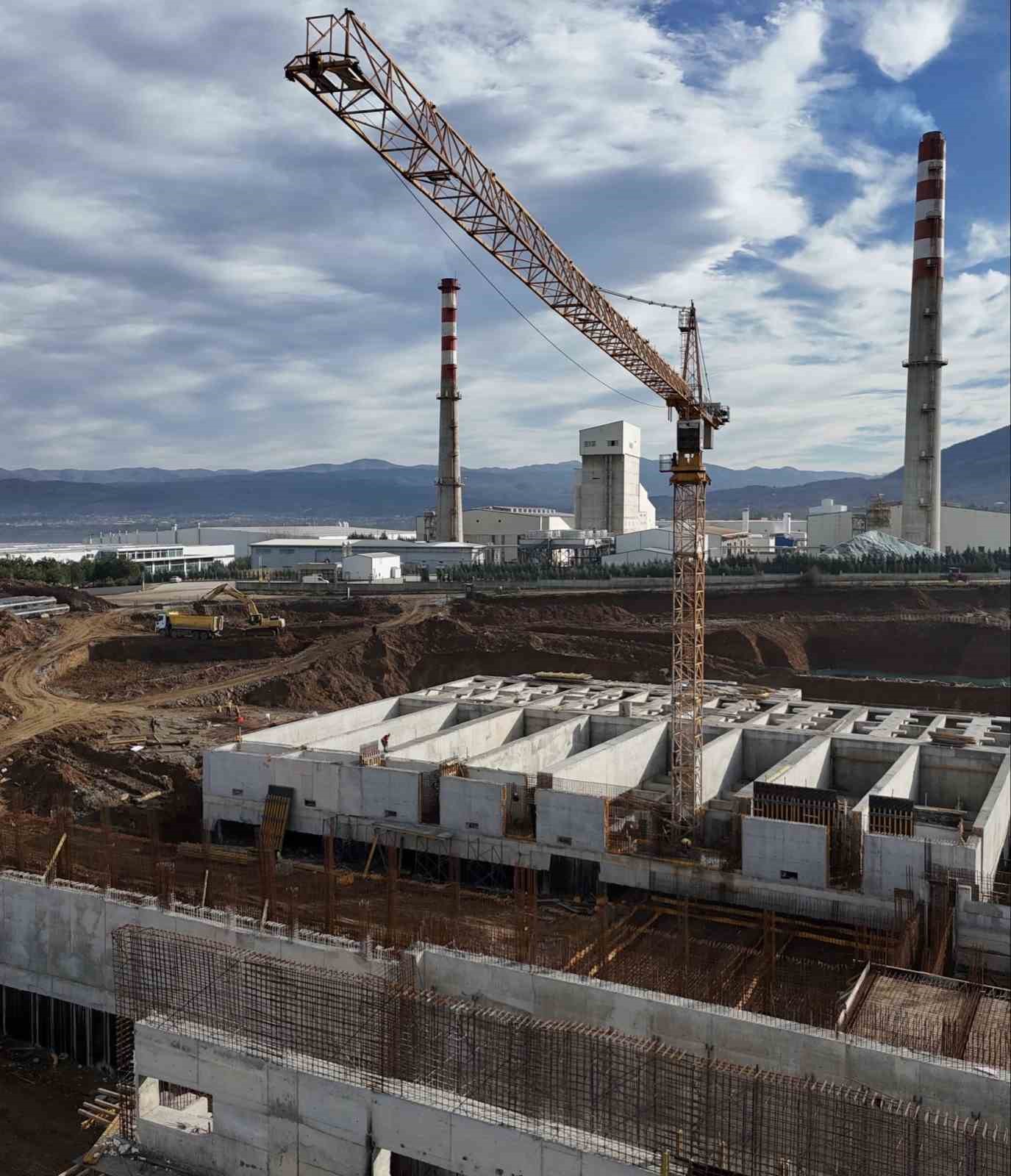 İçme suyu arıtma tesisi hızla yükseliyor
