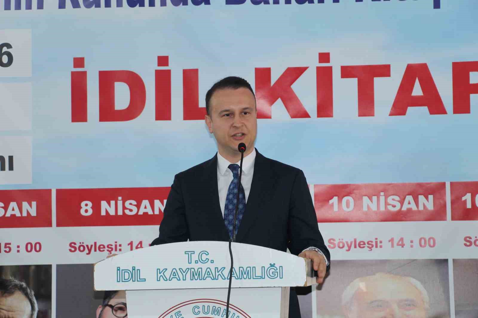 İdil Kitap Fuarı ve Kültür Şöleni başladı

