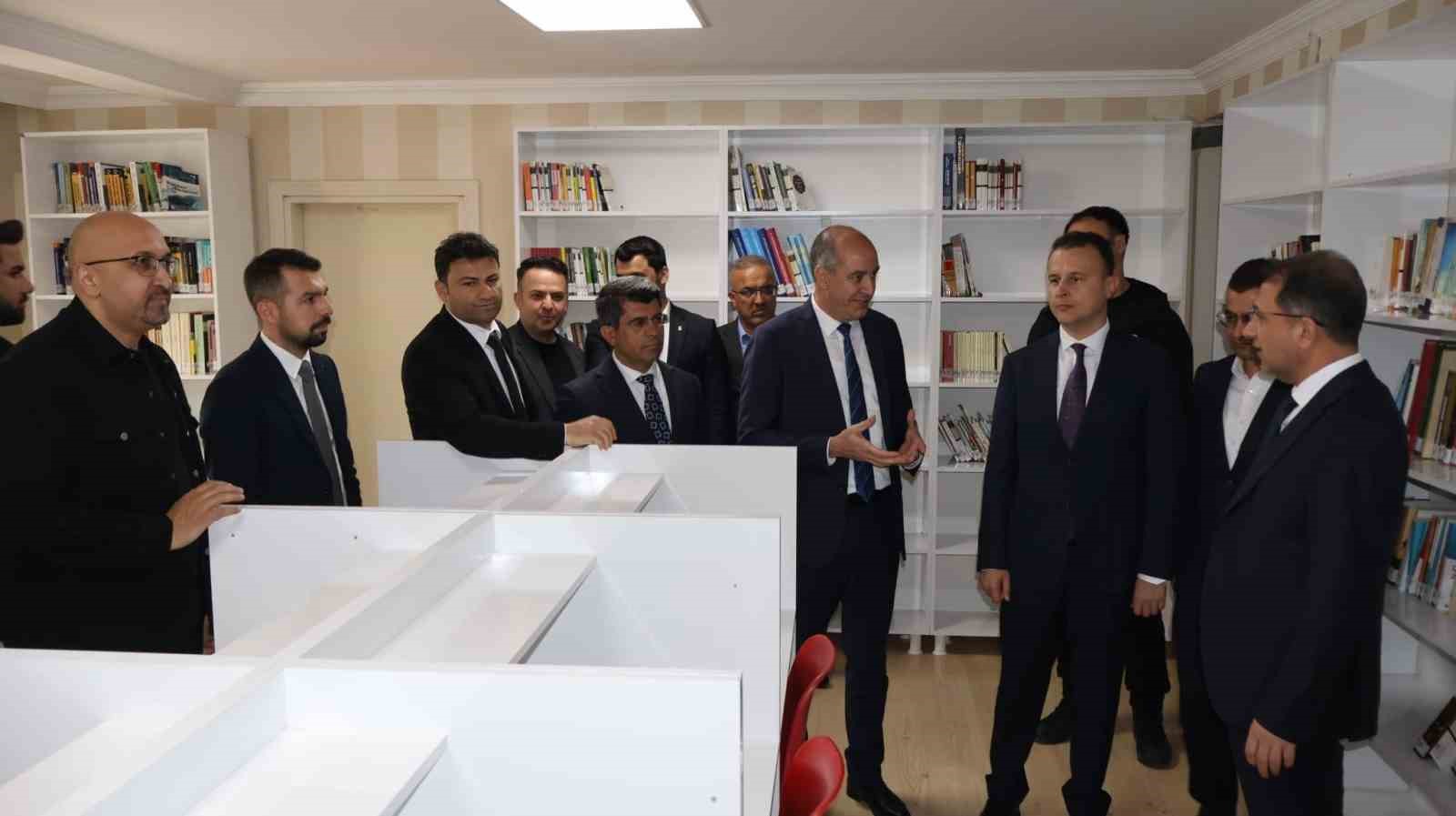 İdil’de üniversite öğrencilerine yeni kütüphane
