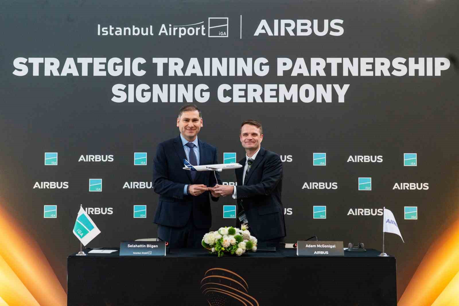 İGA İstanbul Havalimanı ve Airbus eğitim ortağı oldu
İGA İstanbul Havalimanı ve Airbus eğitim ortağı oldu