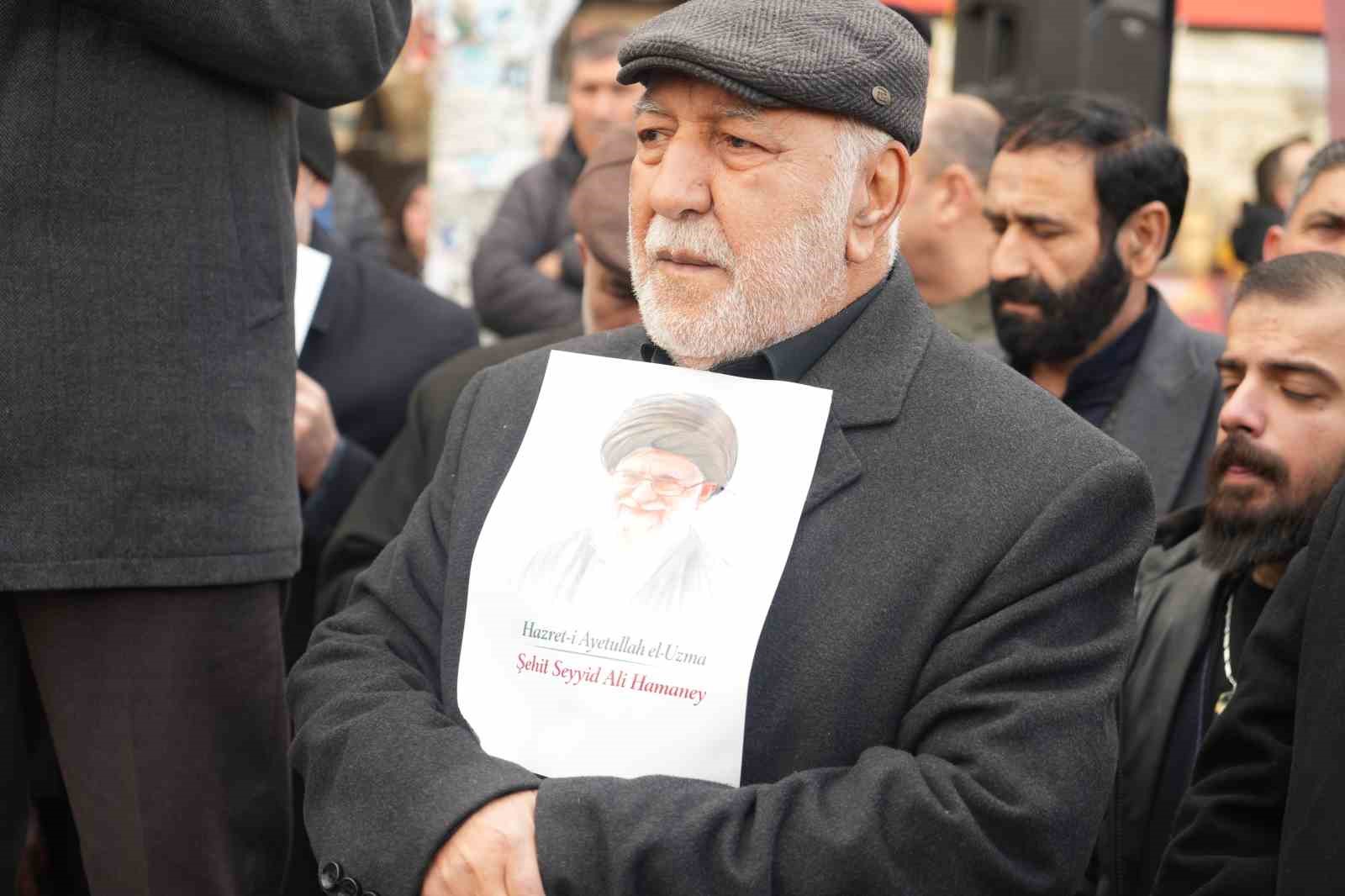 Iğdır’da İran’a yönelik saldırılara tepki
